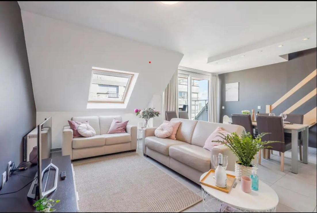 Cosy Duplex In Westende Met 3 Slpk Middelkerke Ngoại thất bức ảnh